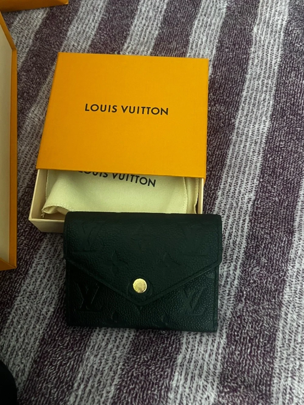 Louis Vuitton purse and wallet